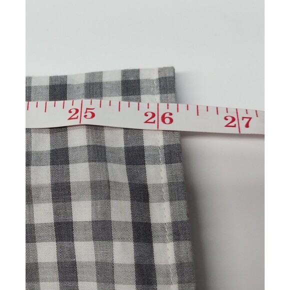 Levi Strauss Mens Large Gray Plaid Pearl Snap Button Shirt Western Cowboy Comfy - Picture 12 of 14